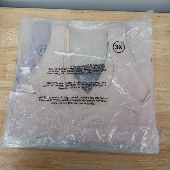 Rhonda Shear 4-Pack Ahh Bra, LARGE - Picture 4 of 7